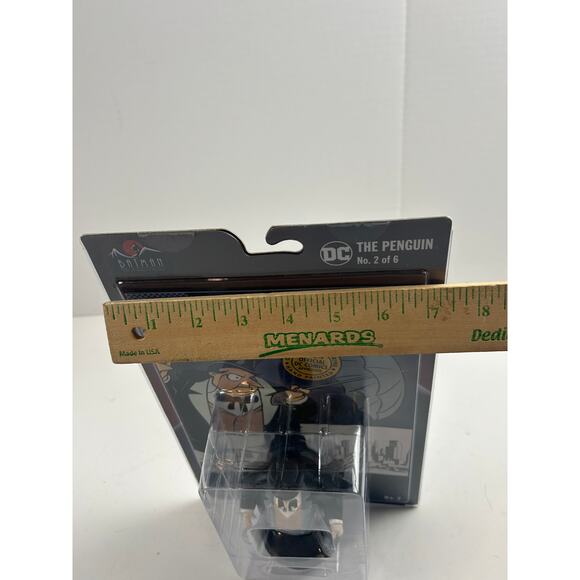 Eaglemoss Batman The Animated Series “The Penguin” #2/6 Figurine Sealed New - Picture 7 of 8
